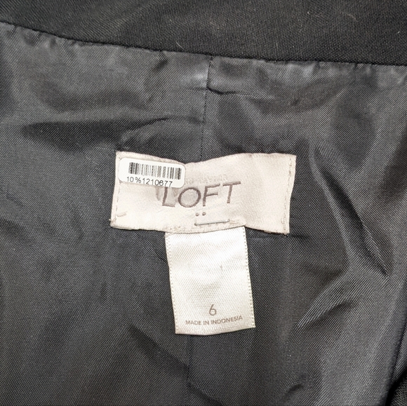 Loft Black Blazer Jacket - Picture 5 of 9